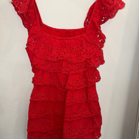 Show Me Your MuMu Vibrant Red Mini Dress - Picture 6 of 9